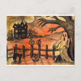 CARTE POSTALE HALLOWEEN