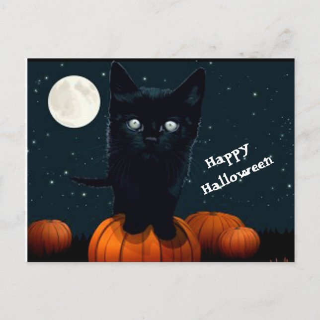 Carte Postale Halloween (Devant)
