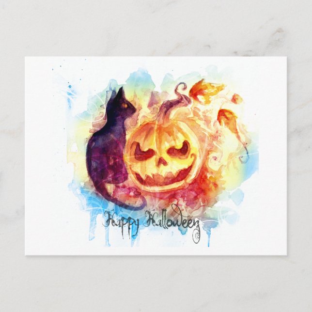 Carte postale HALLOween (Devant)