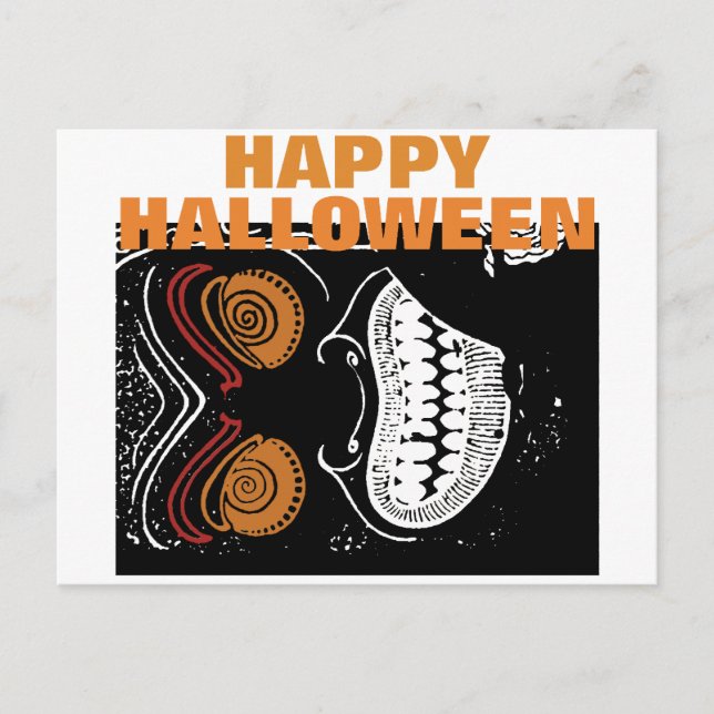 Carte Postale Halloween (Devant)