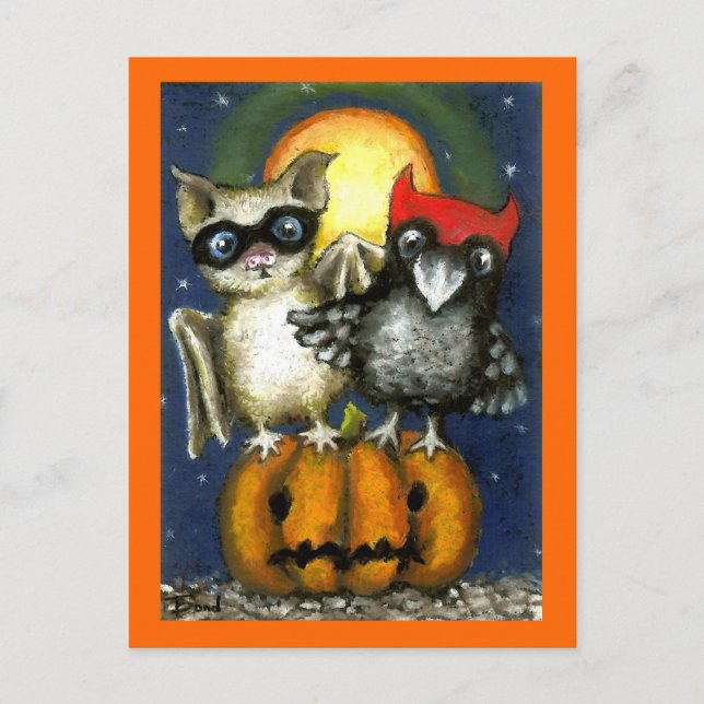 Carte postale Halloween (Devant)