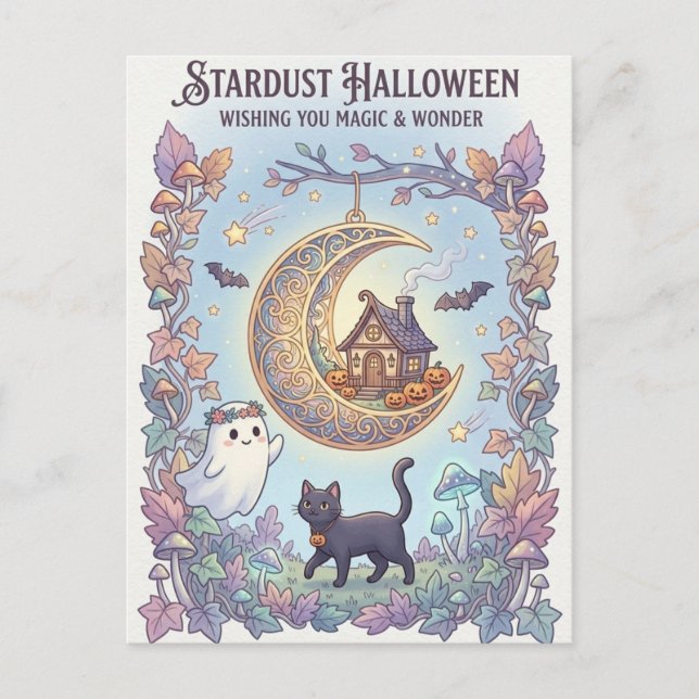 Carte postale Halloween (Devant)