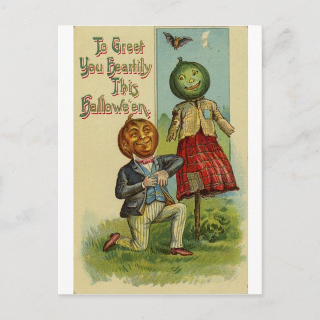 Carte postale Halloween (Devant)