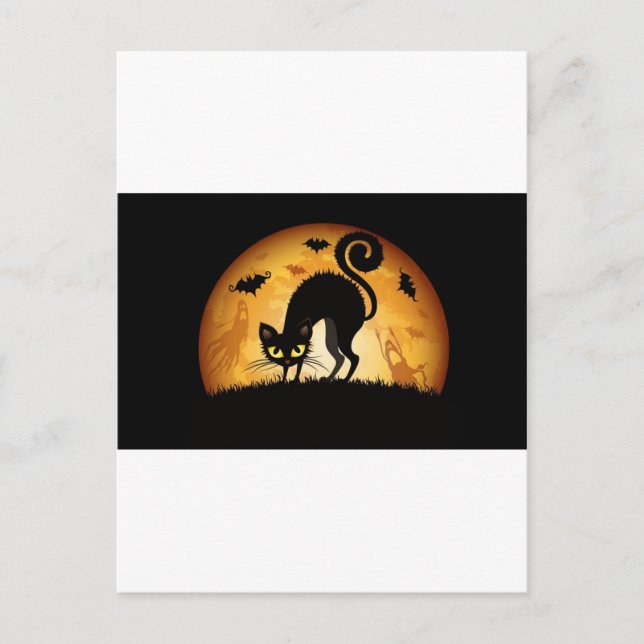 Carte Postale Halloween (Devant)