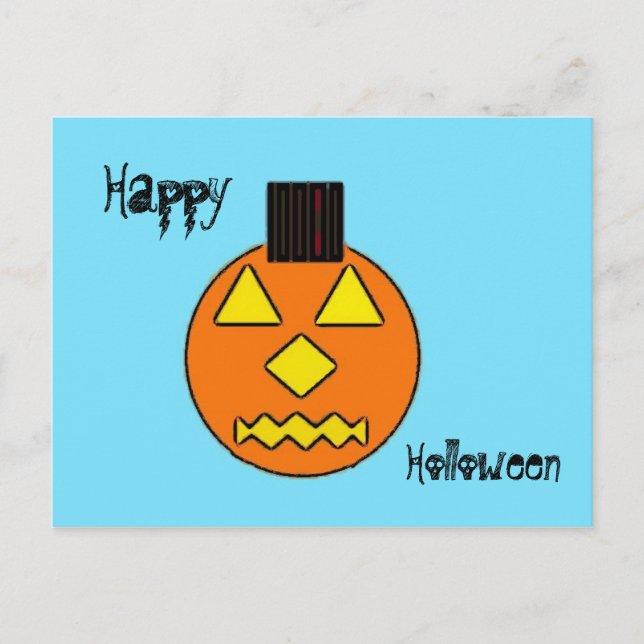 Carte Postale Halloween (Devant)