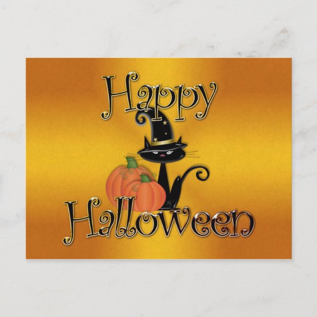 Carte Postale Halloween (Devant)