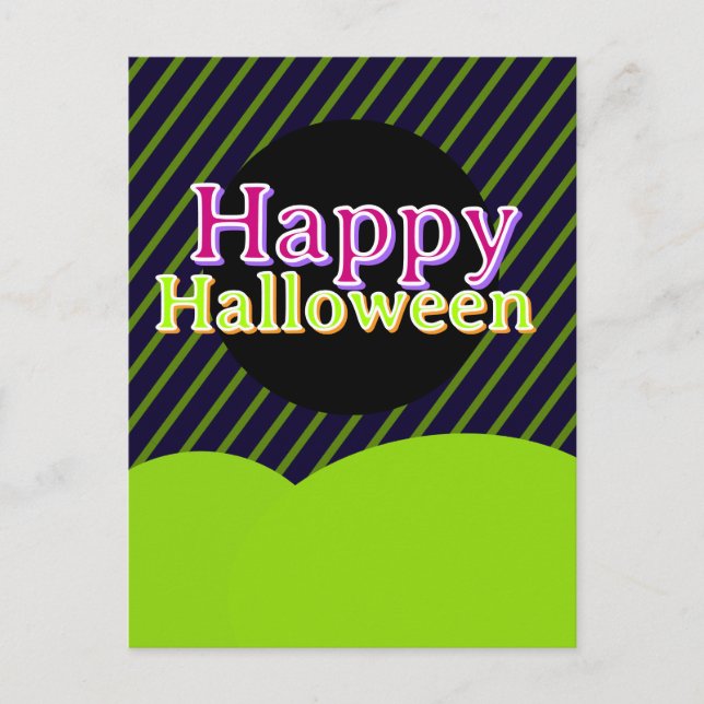 Carte postale Halloween (Devant)