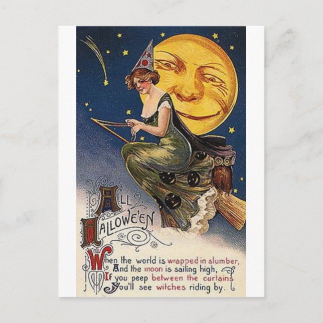 CARTE POSTALE HALLOWEEN-34 (Devant)