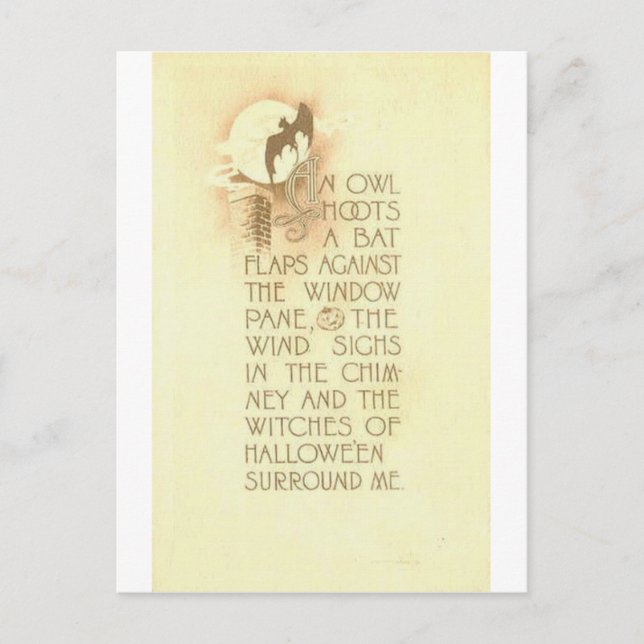 CARTE POSTALE HALLOWEEN-43 (Devant)