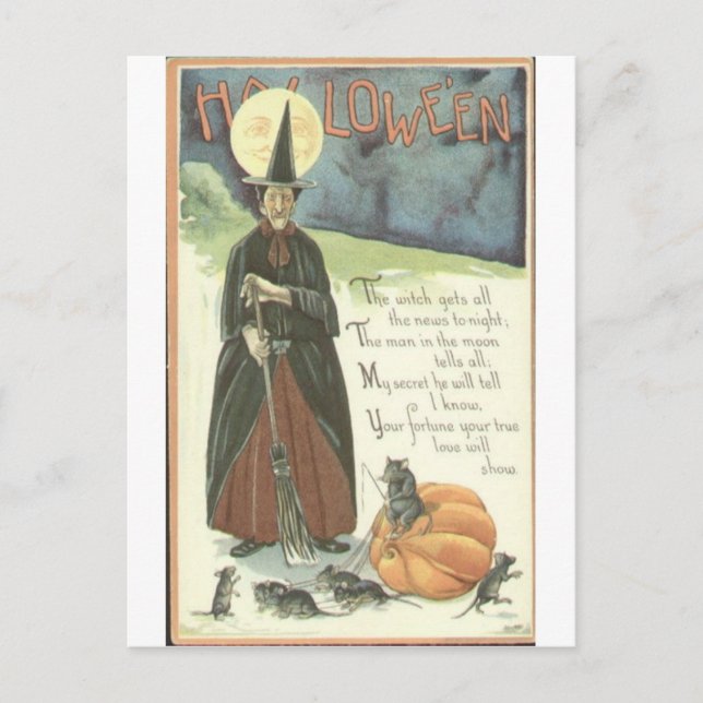 CARTE POSTALE HALLOWEEN-6 (Devant)