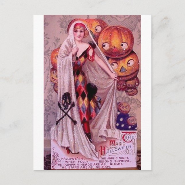 CARTE POSTALE HALLOWEEN-69 (Devant)