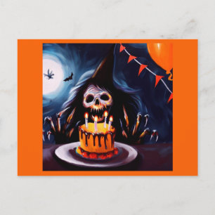 Carte Postale Halloween - Anniversaire 4