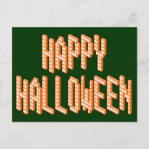 Carte Postale Halloween Blox Text