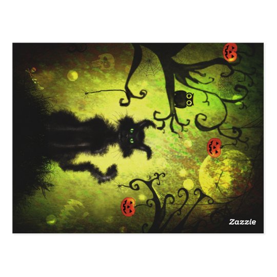 CARTE POSTALE HALLOWEEN CARD