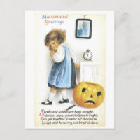 Halloween démodé, fille