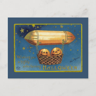 Carte Postale Halloween divertissant