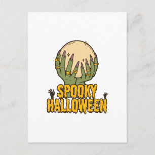 Carte Postale halloween effrayant