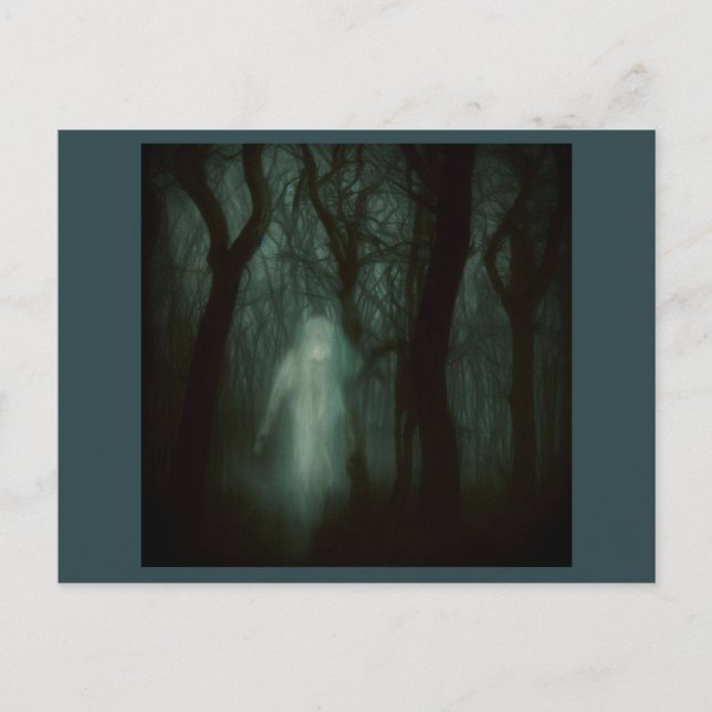 Carte Postale Halloween - Forêt hantée 1 (Devant)