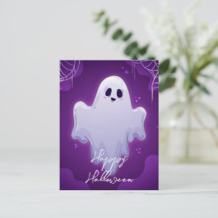 Carte postale Halloween Ghost