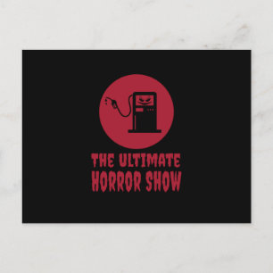 Carte Postale Halloween - Le spectacle d'horreur ultime à la sta
