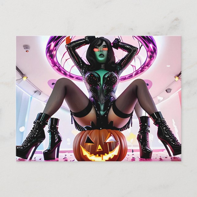 Carte Postale Halloween Night Lifer (Devant)