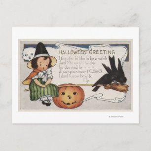 Carte Postale Halloween SaletingCrows