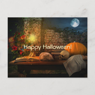 Carte postale Halloween Scènes Éffrayantes