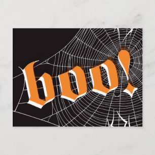 Carte postale Halloween SpiderWeb
