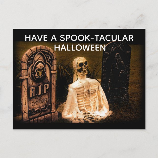 Carte Postale Halloween Spooktaculaire (Devant)