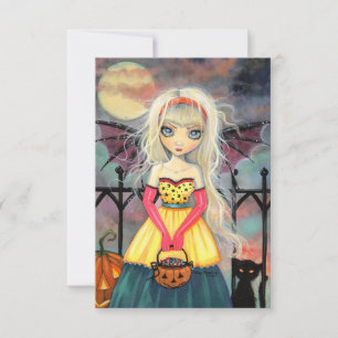 Carte postale Halloween « Trick or Treat »