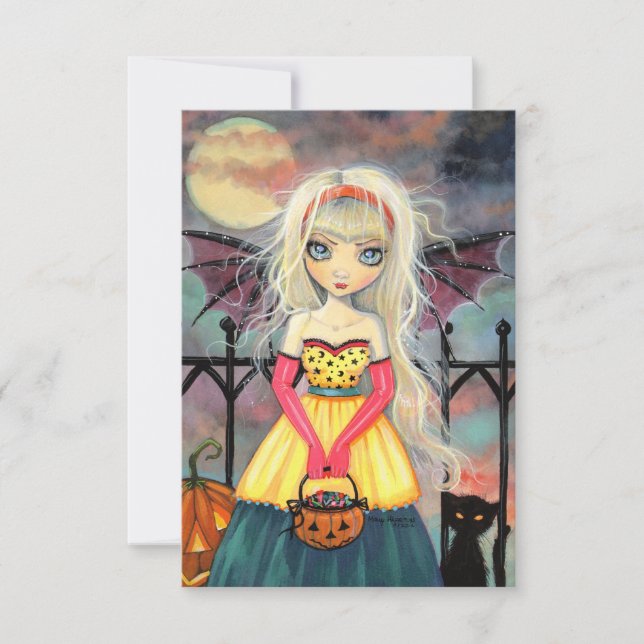 Carte postale Halloween « Trick or Treat » (Devant)
