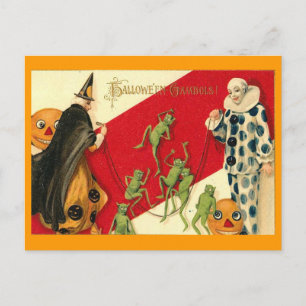 Carte Postale Halloween vintage