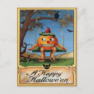 Carte postale Halloween vintage