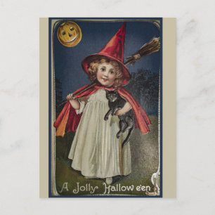 Carte Postale Halloween vintage