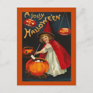 Carte Postale Halloween vintage