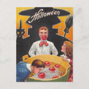 Carte postale Halloween vintage