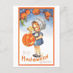 Carte postale Halloween Vintage