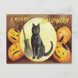 Carte Postale Halloween vintage