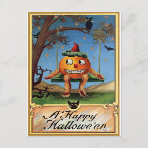 Carte Postale Halloween vintage