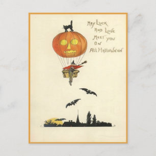 Carte Postale Halloween vintage