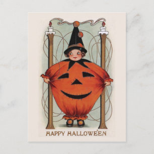 Carte postale Halloween vintage