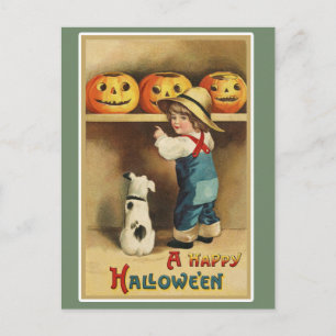 Carte Postale Halloween vintage