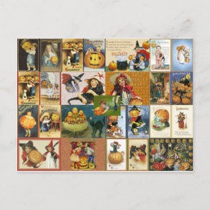 Carte Postale Halloween vintage