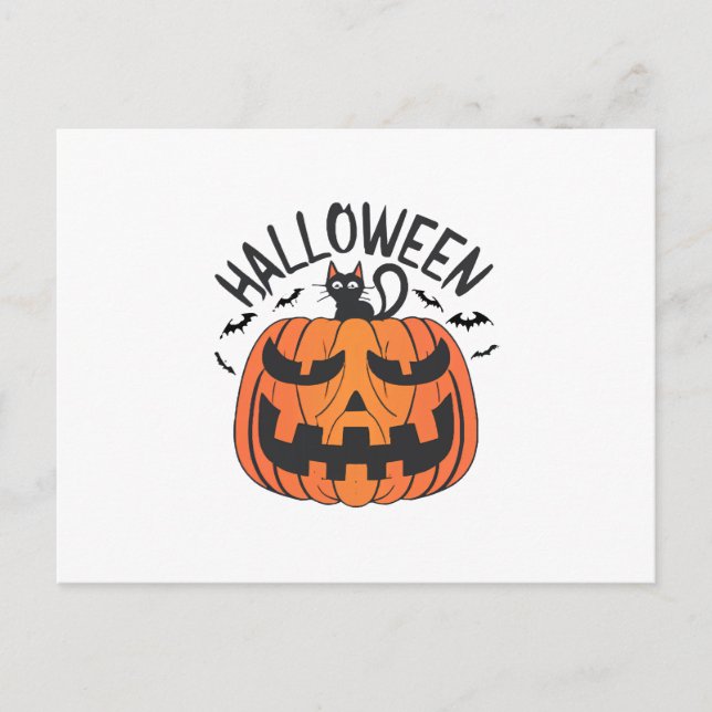 Carte Postale Halloween vintage  (Devant)