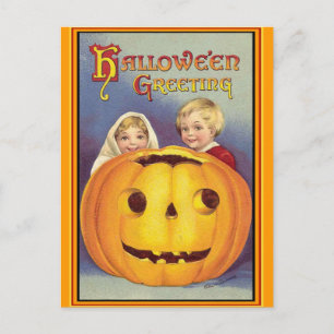 Carte Postale Halloween vintage