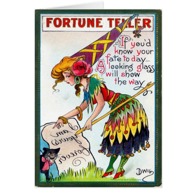 Carte postale Halloween vintage (Devant)