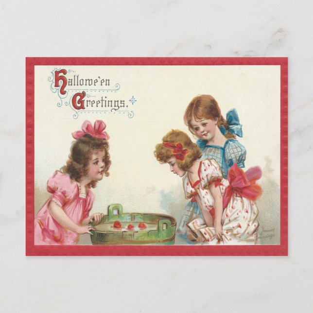 Carte Postale Halloween vintage (Devant)