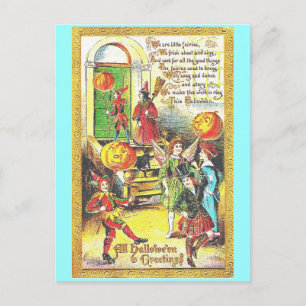Carte Postale Halloween vintage