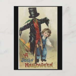 Carte postale Halloween vintage