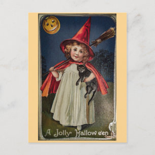 Carte Postale Halloween vintage